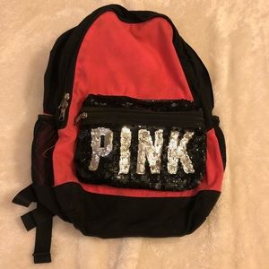 Pink VS backpack